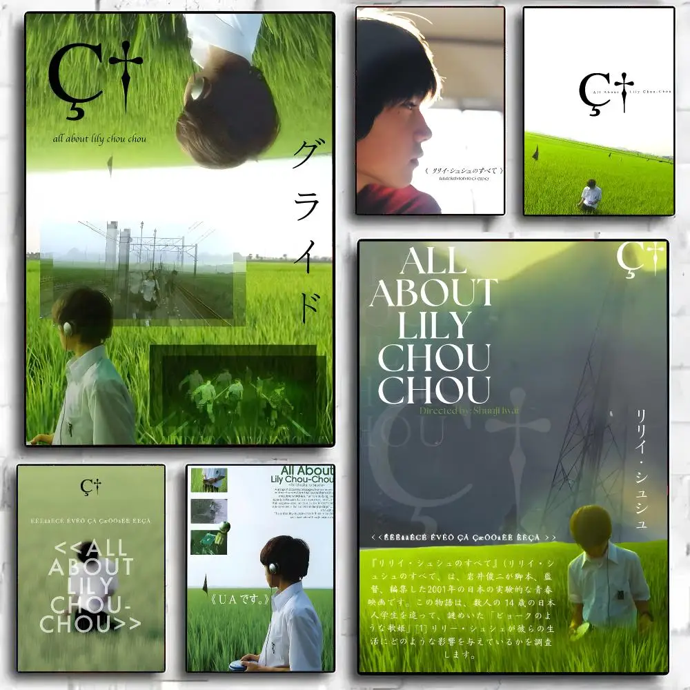 Movie A-All About Lily Chou Chou Poster Painting And Print Wall Art Picture For Home Room Decor Gifts