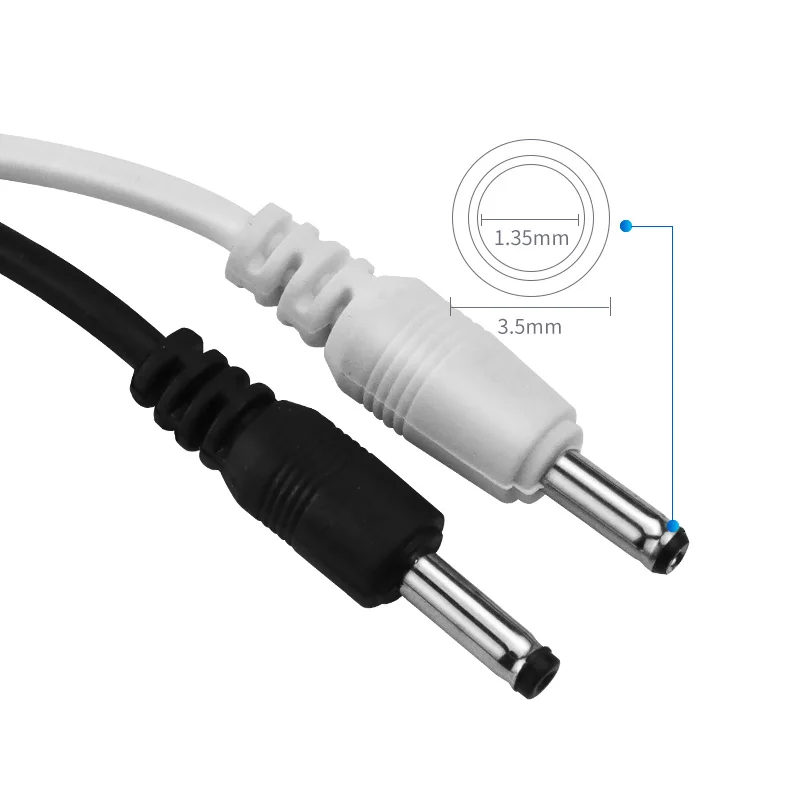 USB to DC3.5x1.35mm round hole small speaker charging cable 5v power cord 3.5 charging cable