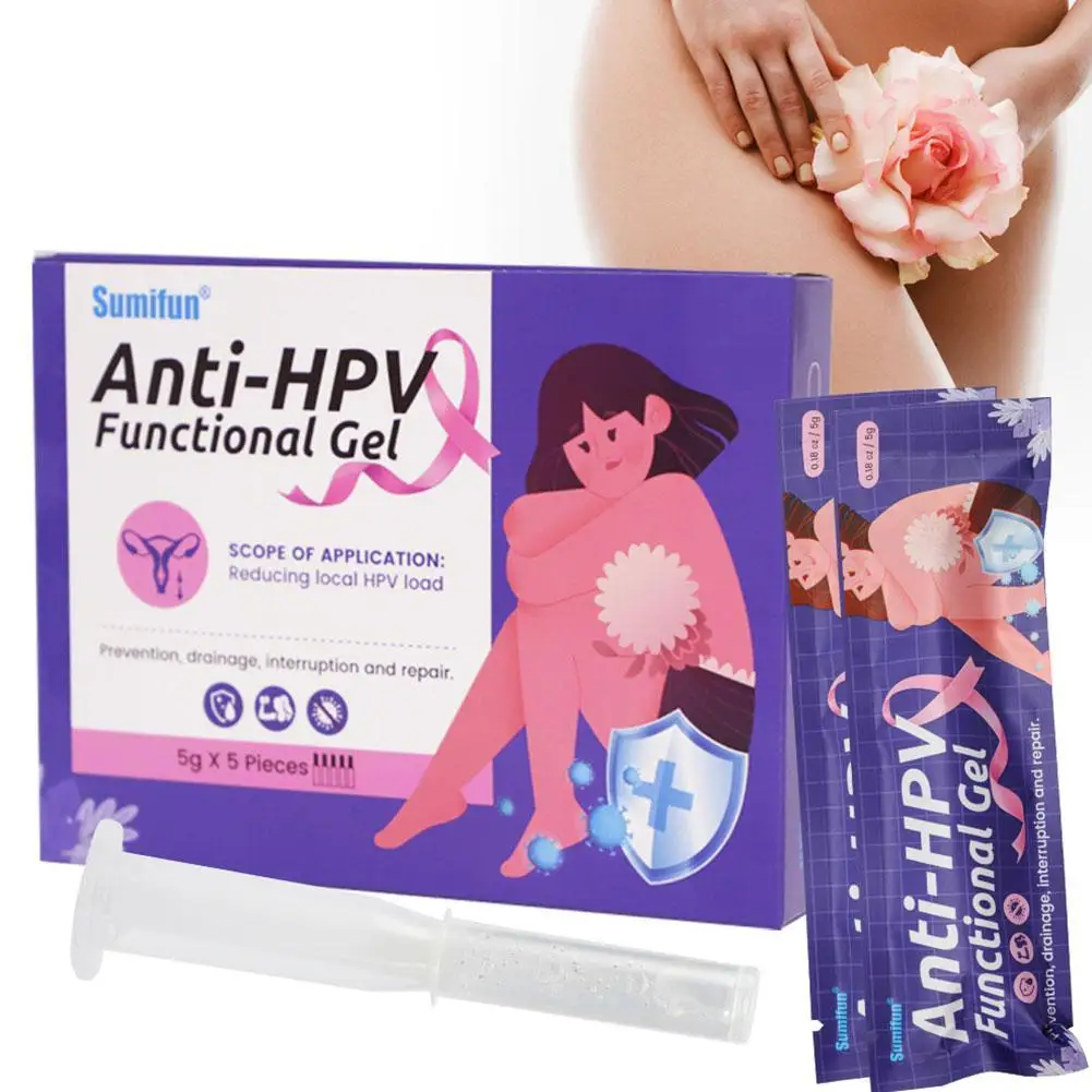 Anti-HPV-Gynäkologisches Gel, Anti-HPV-Funktionsgel, Pflegepflaster für Frauen, private Pflege, Entspannung, Entzündung