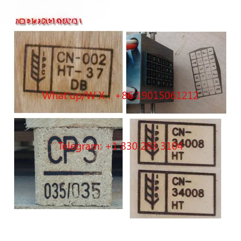 product  IPPC logo fumigation stamp heat treatment wood pallet electric soldering iron logo EPAL hot stamping machine