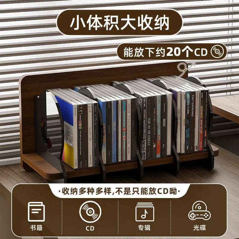 CD Rack Acrylic Storage  Creative  DVD Disc Video  Storage Record