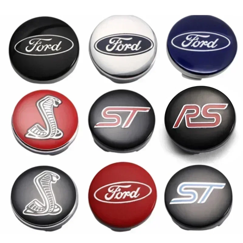 Ford Wheel Center Cap Rim Hub Cover Shelby ST RS for Mondeo Edge Escape Focus Explorer Fiesta Transit Ranger Fusion Accessories
