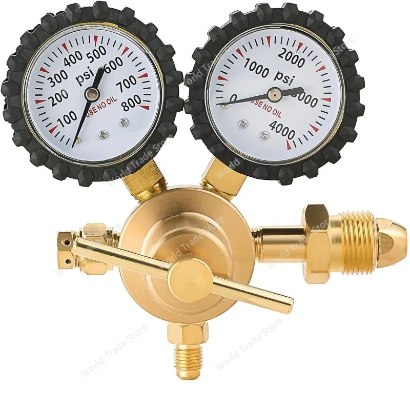 

Полностью медный экспортный редуктор азота высокого давления, американский редукционный клапан высокого давления азота CGA580