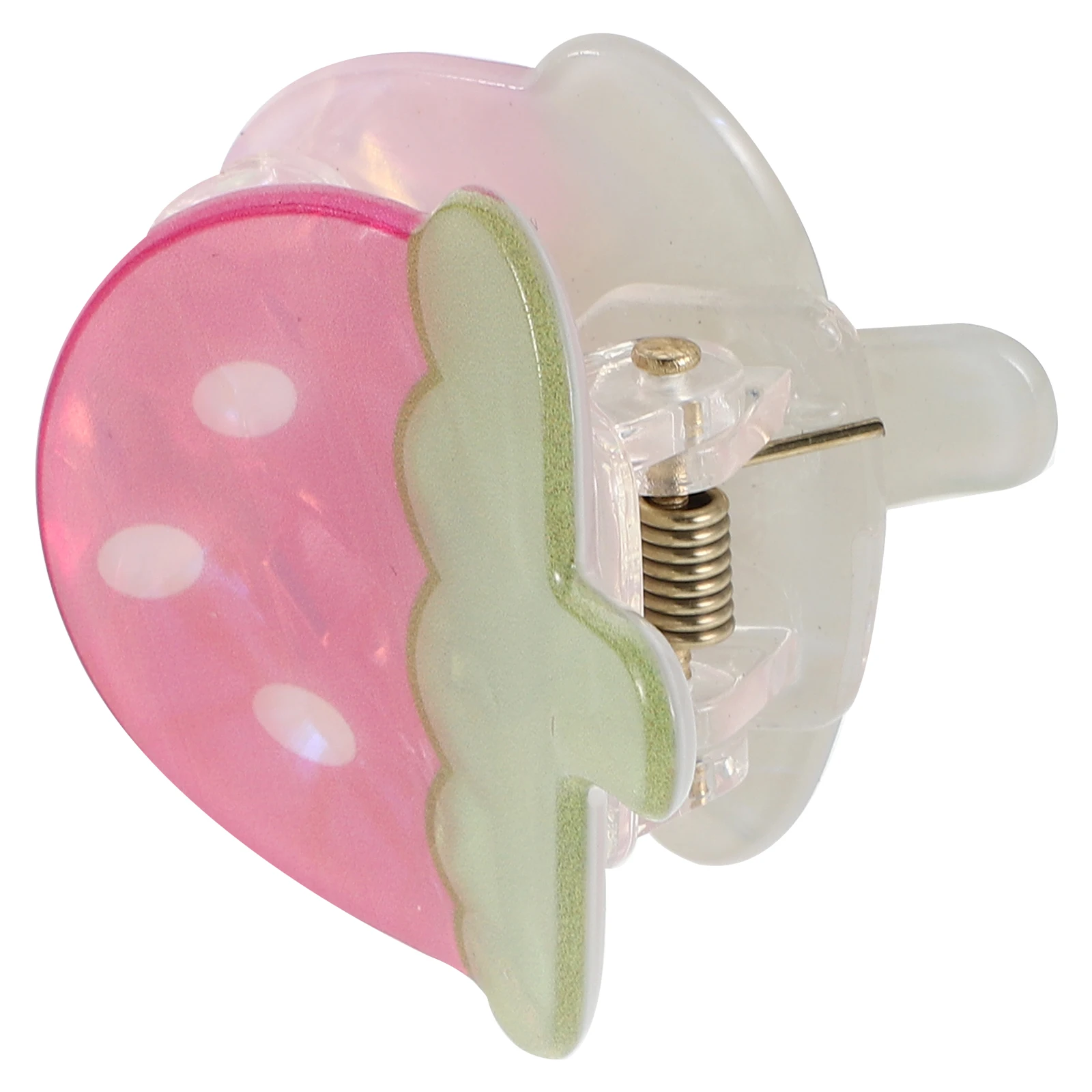 

Strawberry Hair Clips Acrylic Women Hair Clips For Women Lightweight Secure Grip Fun Accessories Fruit Hairpins