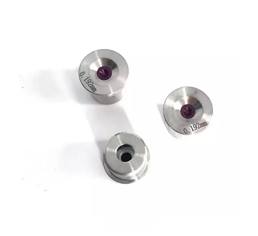1PC EDM Parts Ruby Guide Ø0.192 / Ø0.195mm Guide Wire Nozzle for Beijing Medium Speed Wire Cutting Machines