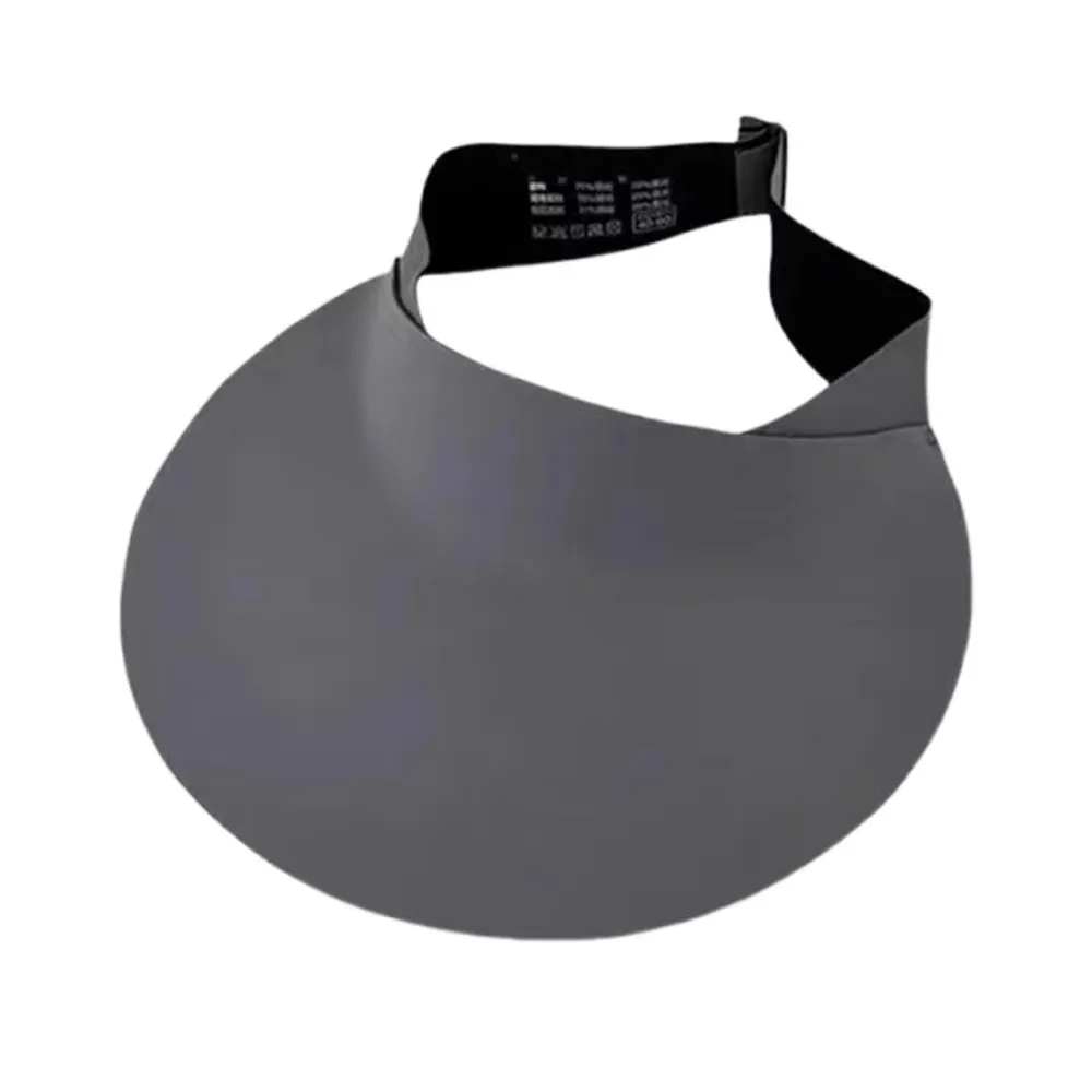 

Fashion Breathable Traceless Sun Hat Large Brim Foldable Seamless Visor Cap Korean Style Empty Top Beach Cap Sunshade