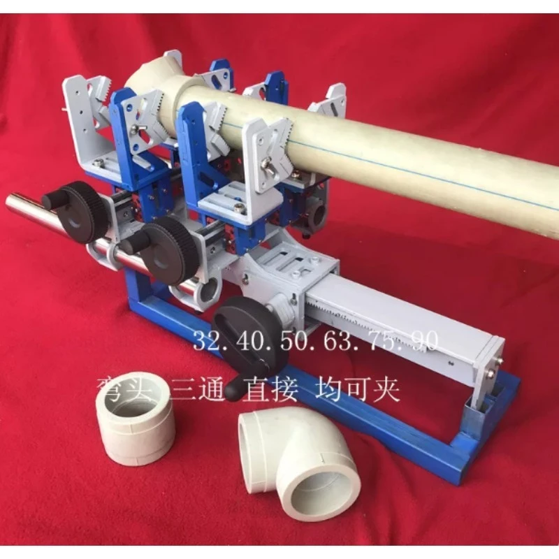Mini PPR Hot Melt Welder PPH PE Pipe Welding Machine Fusion Tool for Water Pipe Connection Plumbing Repair Work