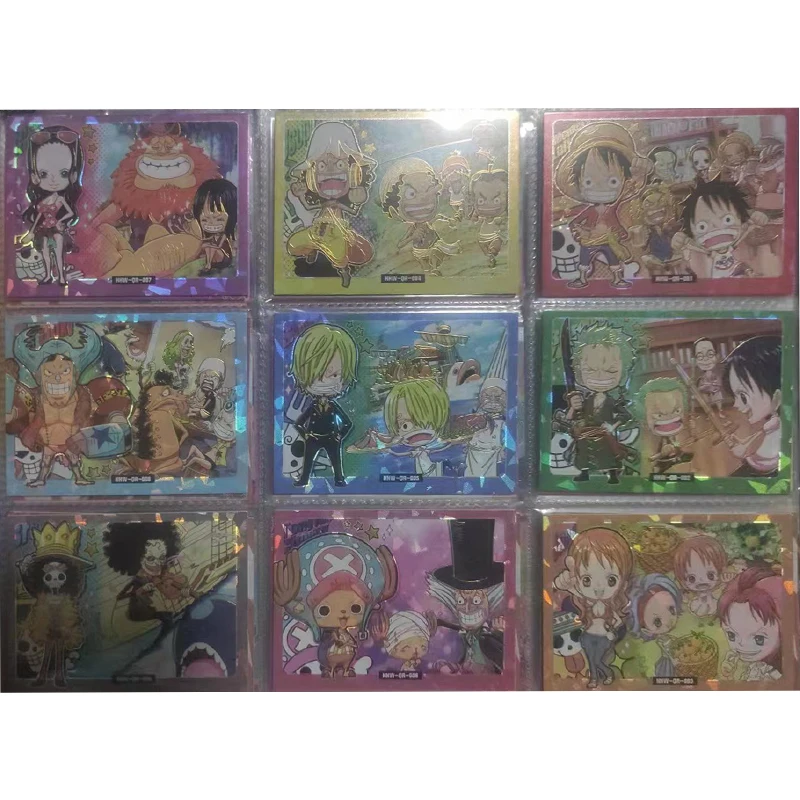 ONE PIECE SSR QR CP PR card Monkey D. Luffy Nami Usopp Roronoa Zoro Nico Robin boy Toy collection new Birthday Christmas gifts