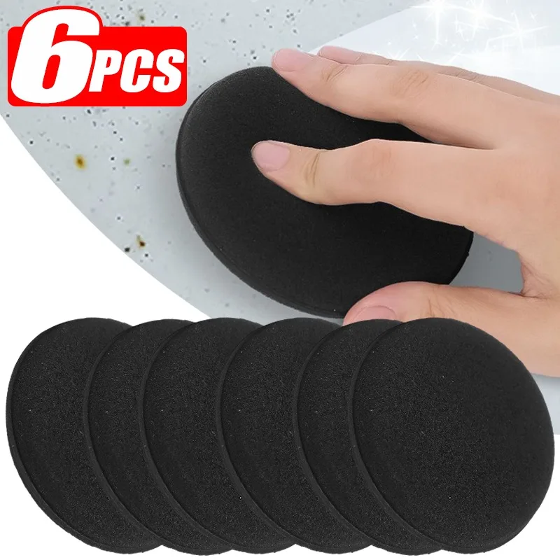 

Round Car Waxing Polish Wax Foam Sponge High Density Applicator Pads Auto Cleaning Detailing Sponge Clean Washer Washing Tool