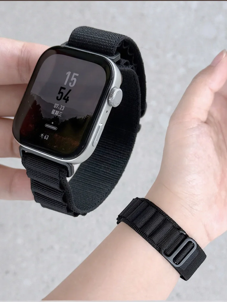 Cinturino ad anello alpino per Huawei Watch Fit 4/fit 4pro cinturino sportivo in nylon traspirante Correa per cinturini Huawei Fit 3/fit 2