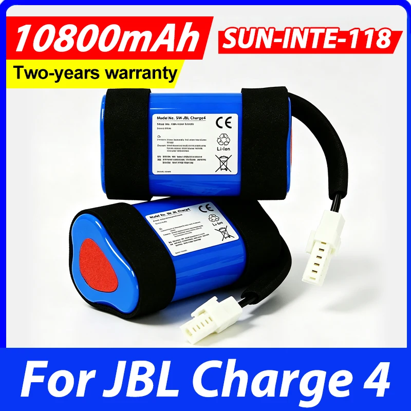 Upgraded 10800mAh Battery For JBL Charge 4 Charge4 Battery NEW ID998 IY068 SUN-INTE-118 High quality Batteries