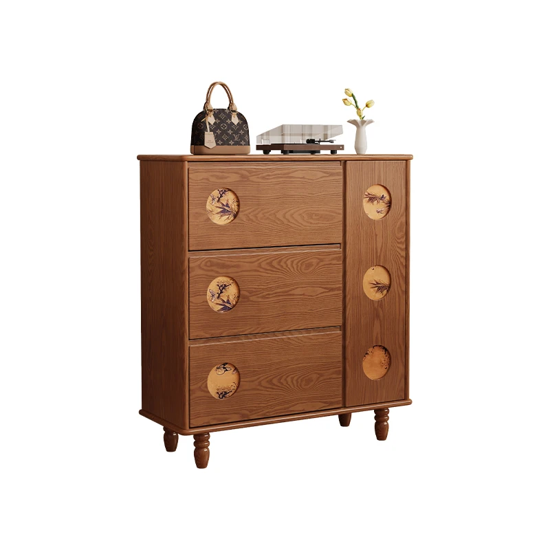 

Modern Storage Shoe Cabinet Multifunctional Strong Living Room Shoe Cabinet Luxury Solid Wood Mueble Zapatero Furniture For Home