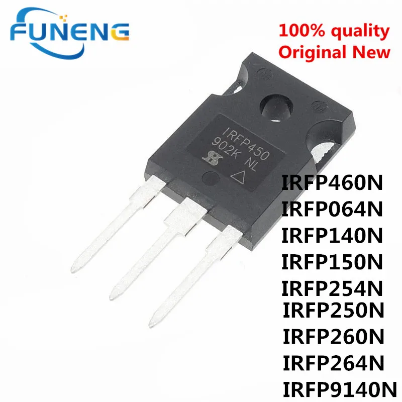 5 pçs/lote IRFP460 IRFP460PBF IRFP460N IRFP460A IRFP460LC N-Canal N-MOSFET Power Transistor TO-247