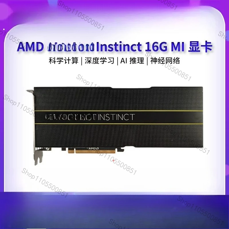 Instinct MI 16G Fanless GPU Card (Used Goods)
