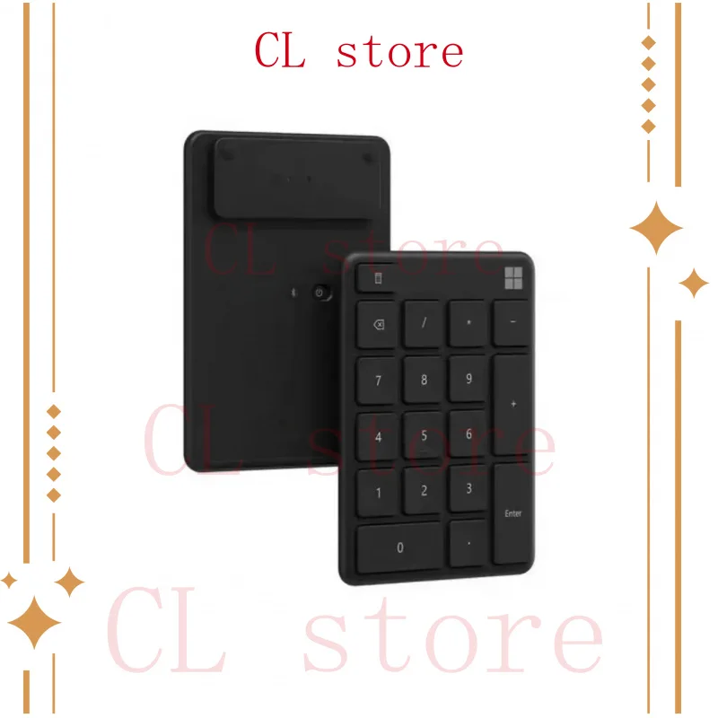

НОВИНКА ДЛЯ Microsoft Number Pad, цифровая клавиатура Glacier, белый/черный - 23O-00025
