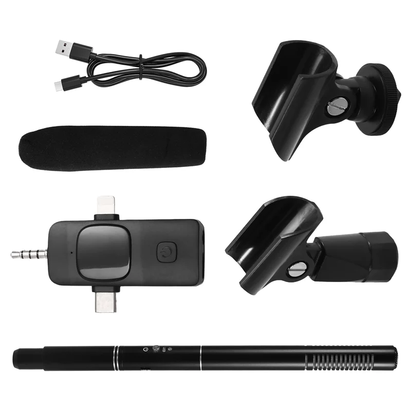 

Новинка! Беспроводной микрофон для интервью, конденсаторный микрофон, ручной студийный микрофон для записи, шумоподавление