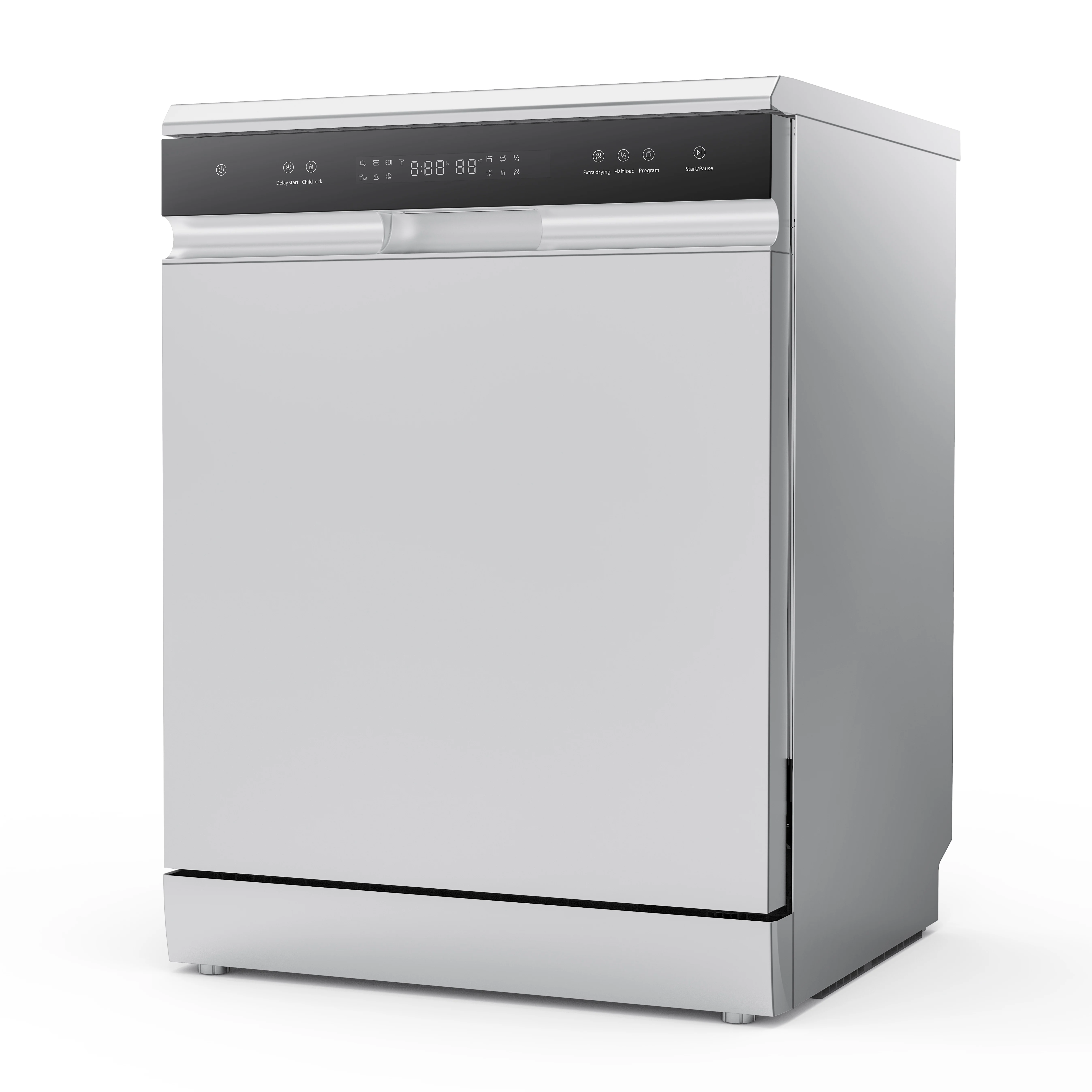 Full Size 60CM Dish Washer Wholesale 15 Sets  Free Standing Dishwashers  For Kitchen