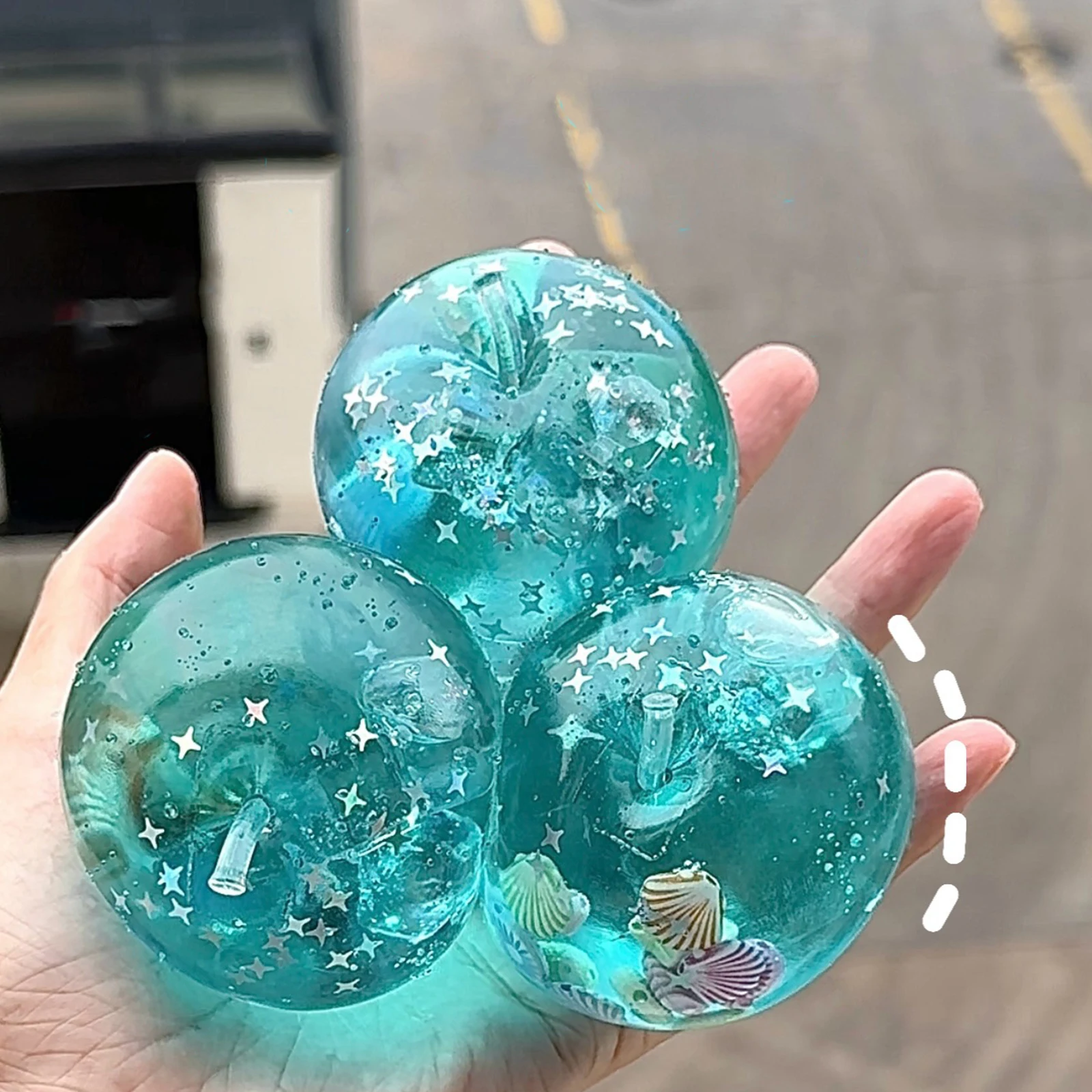 

CB Ocean Kawaii Sensory Fidget Toys Cute -Shaped Portable Squeeze Ball for Kids Teens Adults Party Favors Birthday Gifts