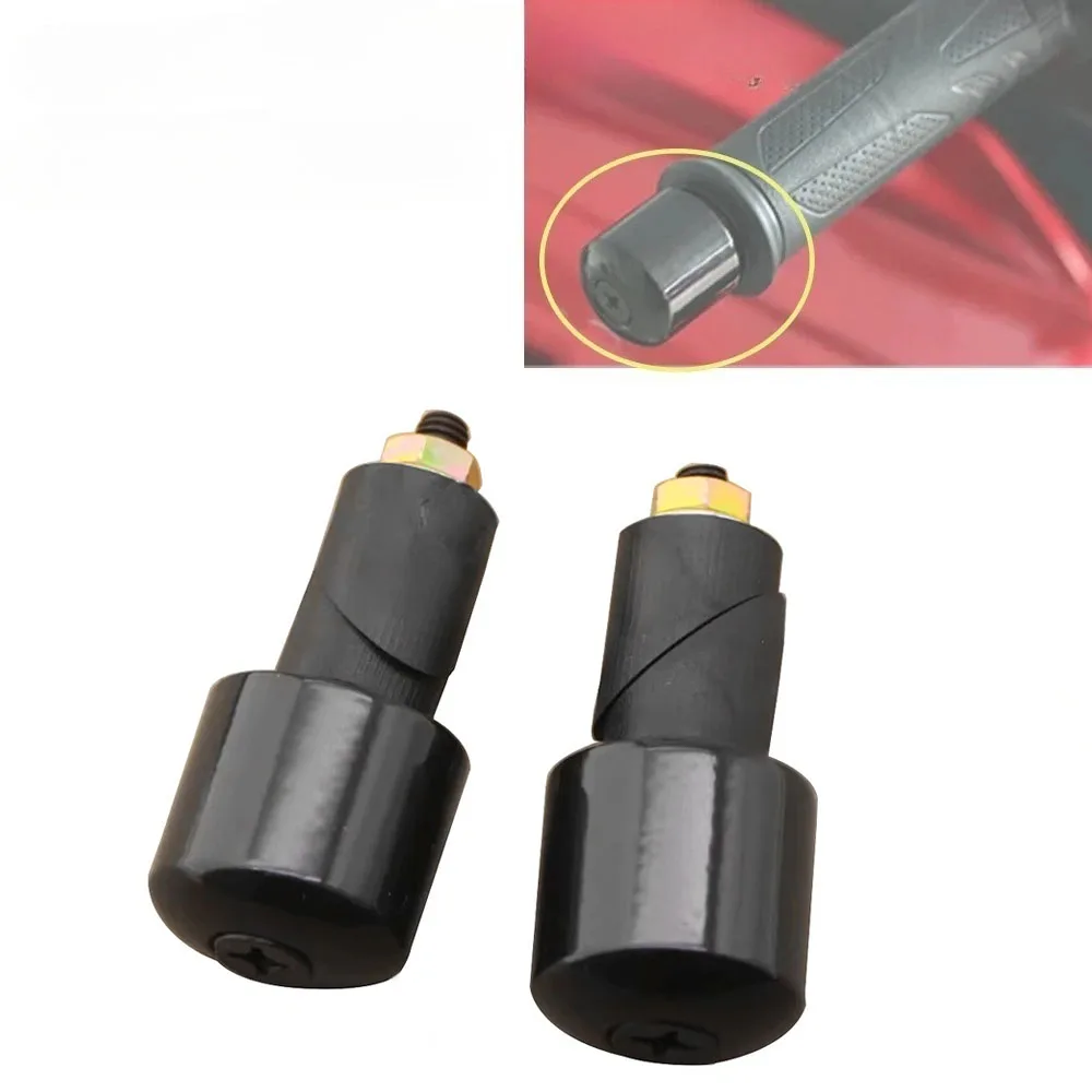 7/8" 22mm For Indian Universal Motorcycle Handle Bar Ends Heavy Weight Vibration Reducing Grip Plugs Slider Solid Iron Bar Ends