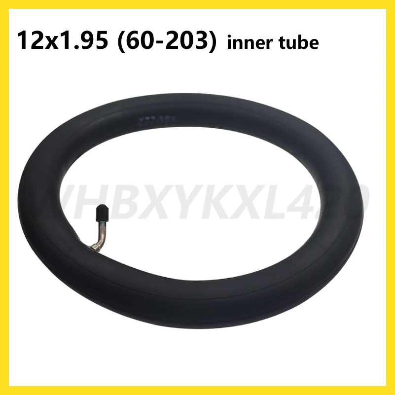 Butyl Rubber 12x1.95 12x1.75/2.125 12X2.125/2.35 12 1/2X2 1/4  Inner Tube Suitable for Children's Stroller, Bicycle Inner Tube