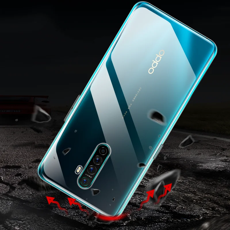 Soft TPU Case For OPPO Reno 2Z 2F ACE 10X Zoom 3 4 Pro 5G Silicone Cases for OPPO Reno2 Z F Reno 2 Z 3 Pro 3Pro Protective Cover