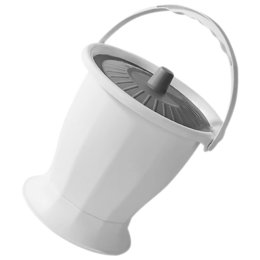 

Chamber Pot Portable Spittoon For Adults Elderly Kids Reusable Plastic Bedpan With Lid Odor Isolated Easy Clean Home Travel Use