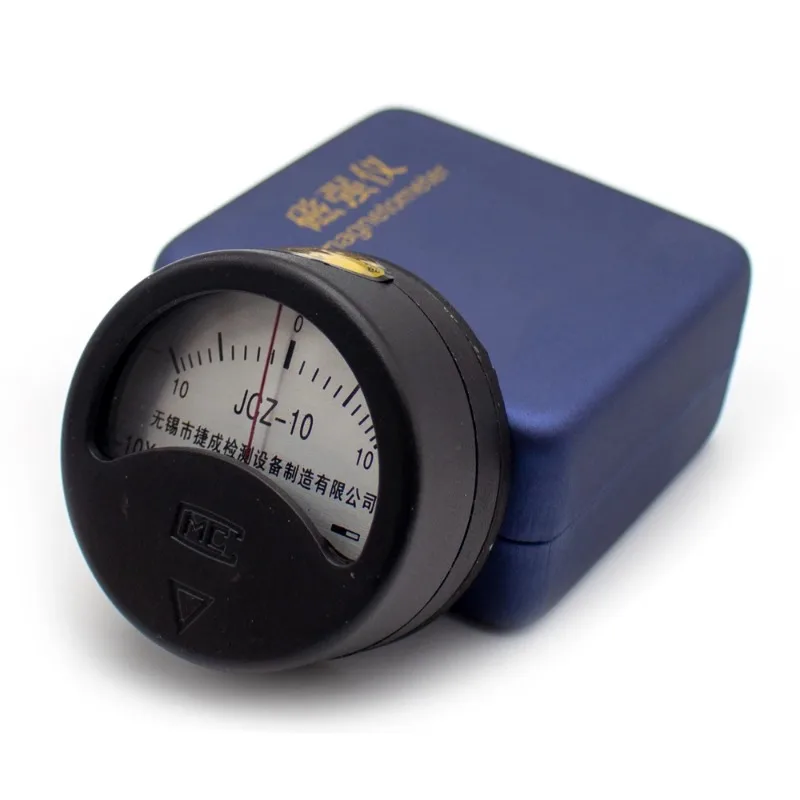 Pointer Type Magnetic Field Strength Meter Remanence Intensity Gauss Meter Gaussmeter Magnetometer 0-10x10-4 JCZ-10
