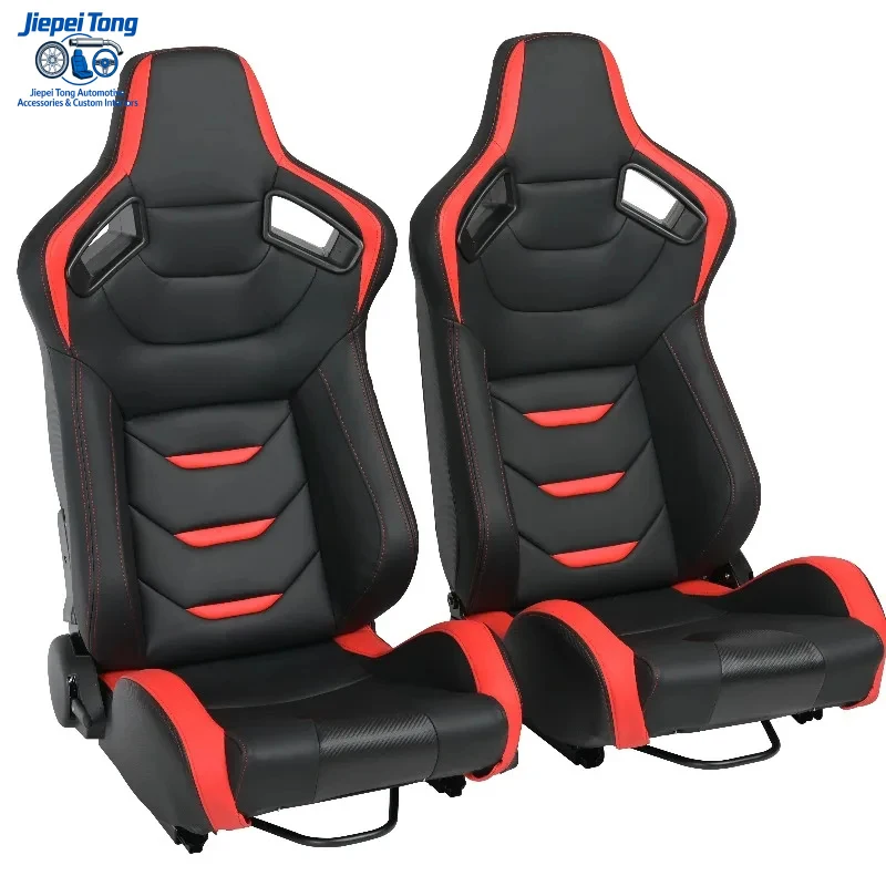 

Universal Recumbable Black PVC Carbon Exterior Leather Barrel Racing Seat