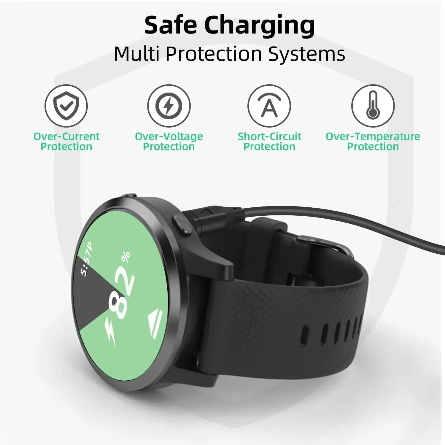USB Type C Charging Cables for Garmin Fenix 8 7 5X 6S Pro Smartwatch Charger Wire Cord for Garmin Fenix Series Data Line