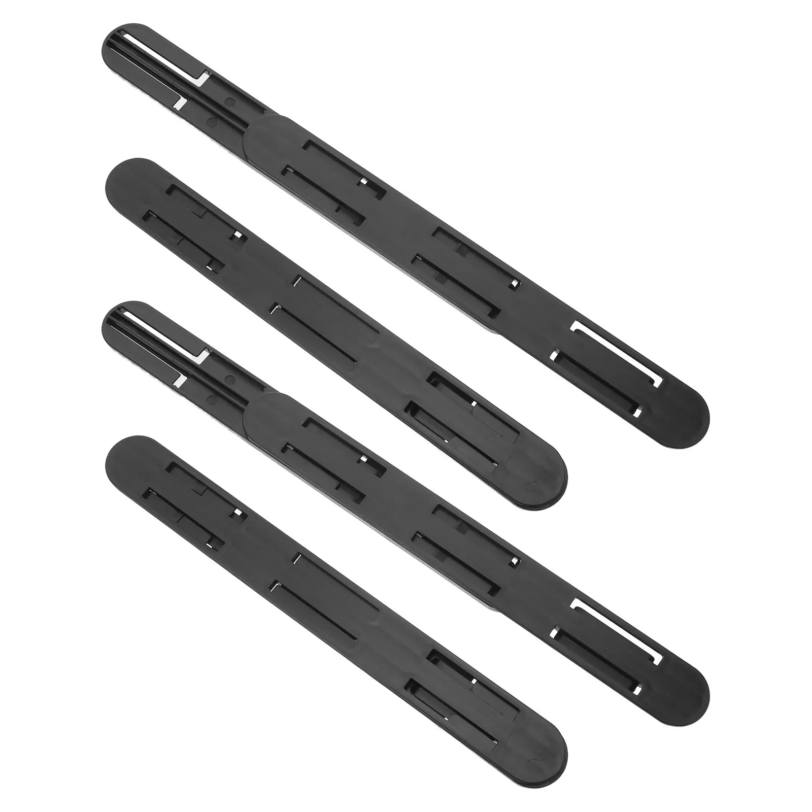 4Pcs Drawer Slide Rails 10.4inch Replacement Cabinet Drawer Tracks No Drill Bottom Mount Kitchen Bedroom Storage Box