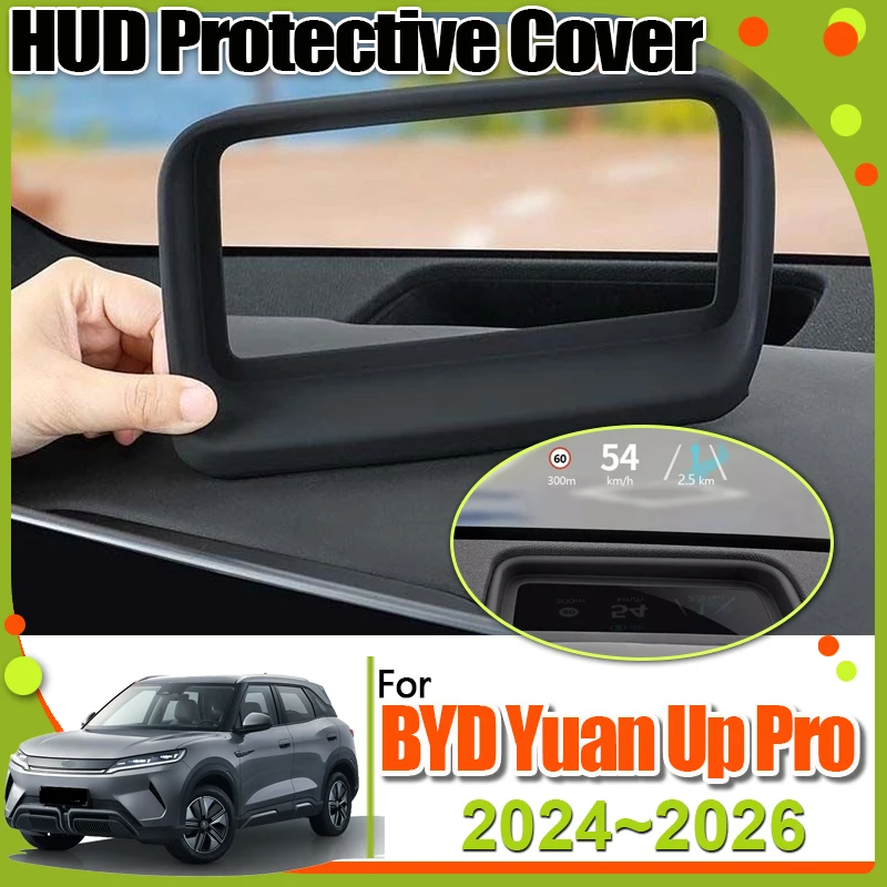 

Защитный чехол на рамку для BYD Yuan Up Pro 2024 2025 2026, автомобильный HUD, проекционный дисплей, внутренние пыленепроницаемые аксессуары с защитой от царапин