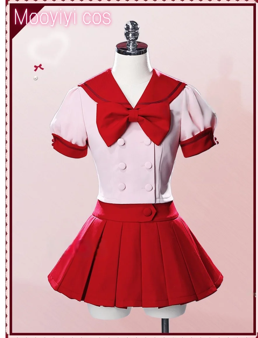 Новый костюм Русалки Мелодии для косплея на Хэллоуин, Рождество, ролевая игра, комикс, индивидуальная школьная форма Mooyiyi Luchia