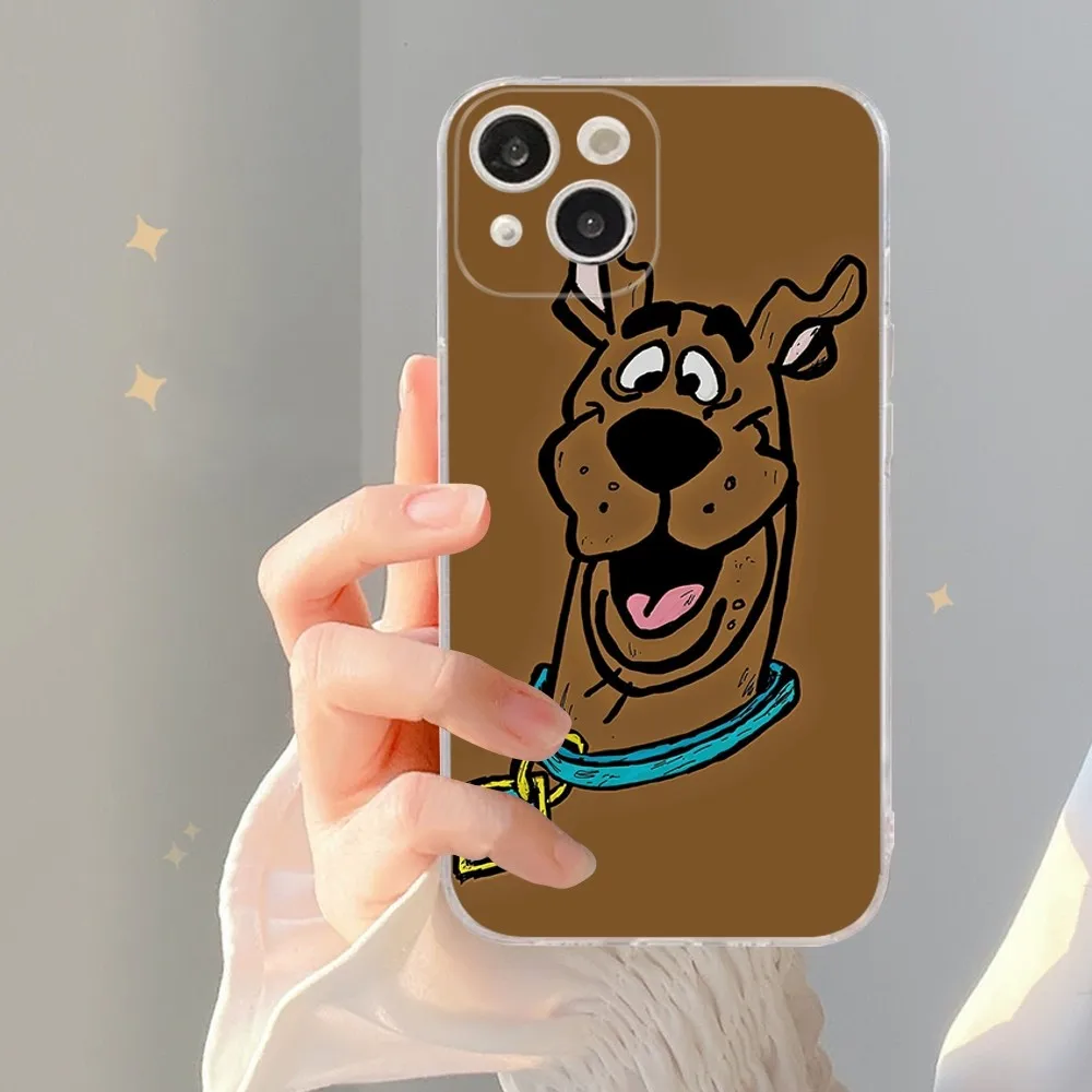Cute cartoon anime dog Cushion Cover Silicone Soft for iphone 15 14 13 12 11 Pro Mini XS MAX 8 7 6 Plus X XS XR Cover
