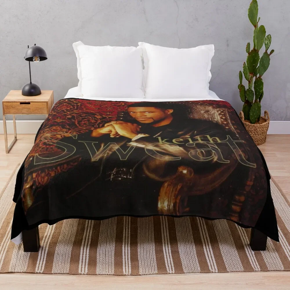 

Keith Sweat great Throw Blanket Portable Lightweight Blanket for Travel Camping