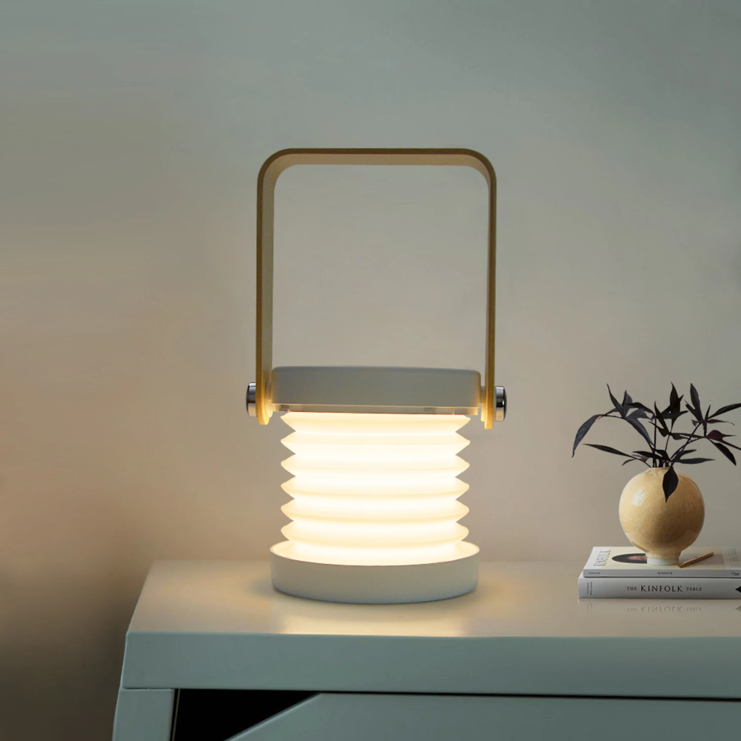 Draagbare Led Bedlampje-Usb Oplaadbaar-Compact Opvouwbaar Ontwerp-Gratis Verzending-Verbeter Het Decor Met Veelzijdig L