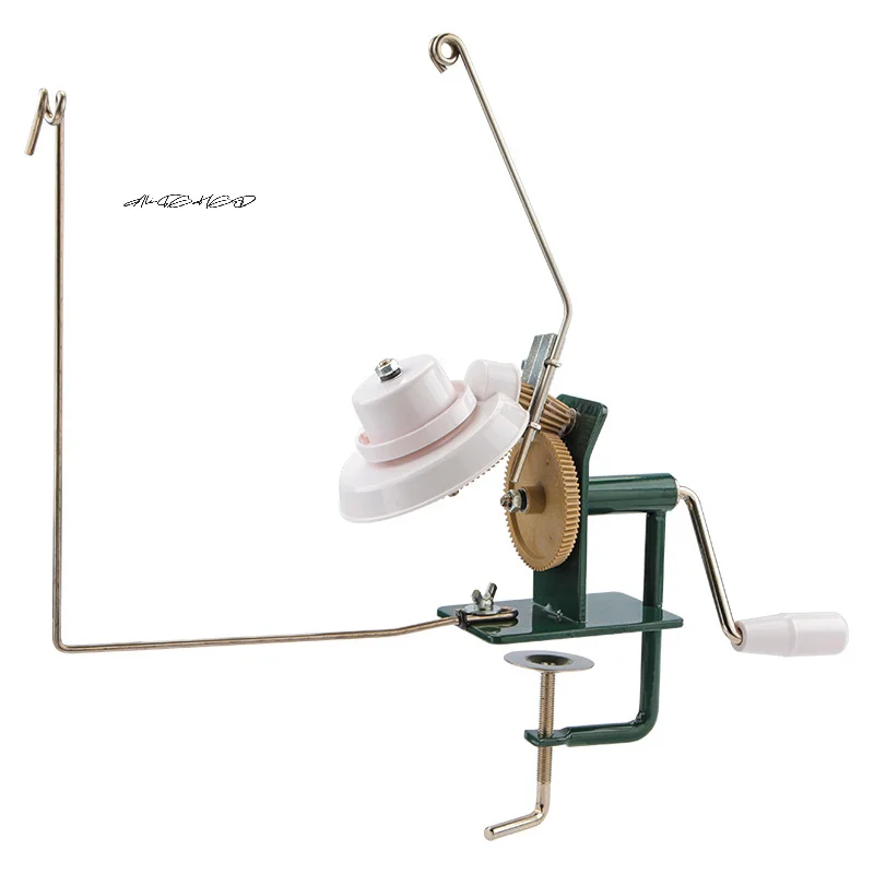 ماكينة لف كرة الصوف اليدوية لخيط خصلة الغزل والألياف تعمل يدويًا لفاف غزل الصوف السريع للحياكة والحياكة #5