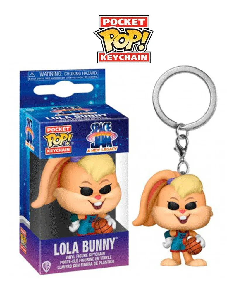 Pocket Pop Lota Bunny Space Jam keychain Funko