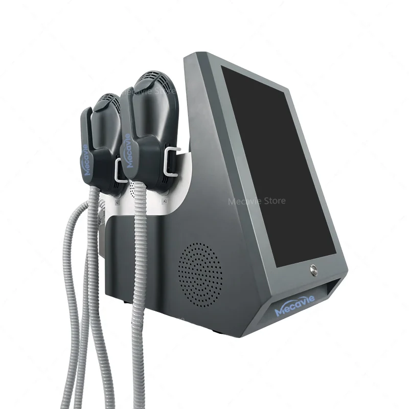 MECAVIE EMS Tragbares HIEMT-Gerät 6500 W 200 Hz Hochintensive elektromagnetische Therapie für den Körpermuskelstimulator