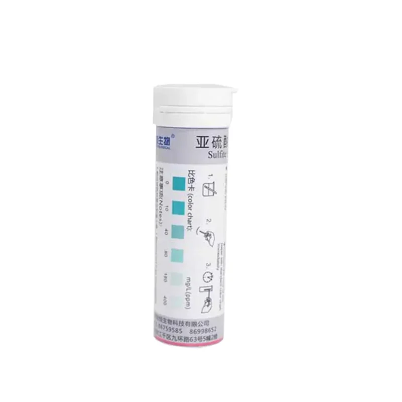 Rapid Test Series Water Quality Test Kit Nitrite Test Tube Nitrite Analysis Bag With Factory Price LH-3011