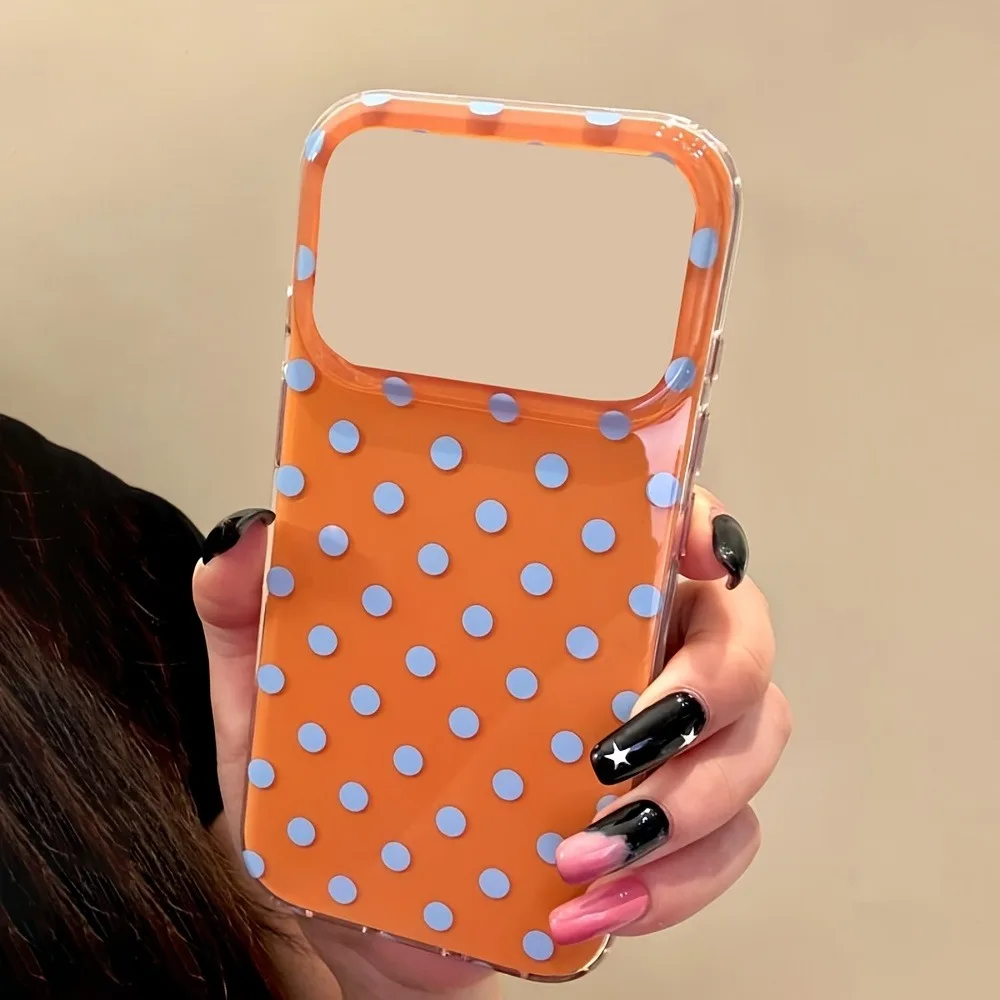 New Fashion Polka Dot Design Phone Case For iPhone 17 Air 16 15 14 13 12 11 Pro Max 16e X XR XS Max 7 8 Plus Shockproof Cover - view 2