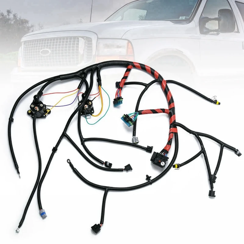 Car Engine Wiring Harness Car Accessories F81Z-12B637-EA For Ford F250 F350 F550 Super Duty 7.3L Diesel 1999-2001