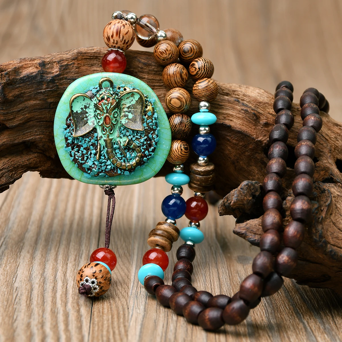 ReconVintage-Long collier de p - Women Accessories Nepal avis et prix