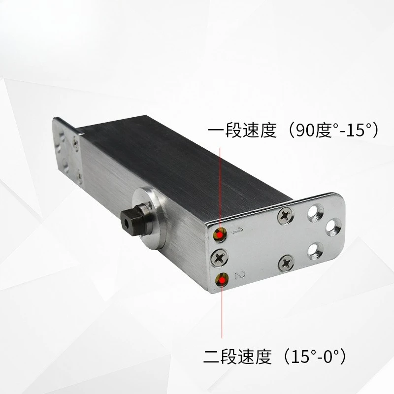 90 Degree Positioning Floor Spring, Framed Door, Wooden Door Belt Fitting, No Trenching Hinge
