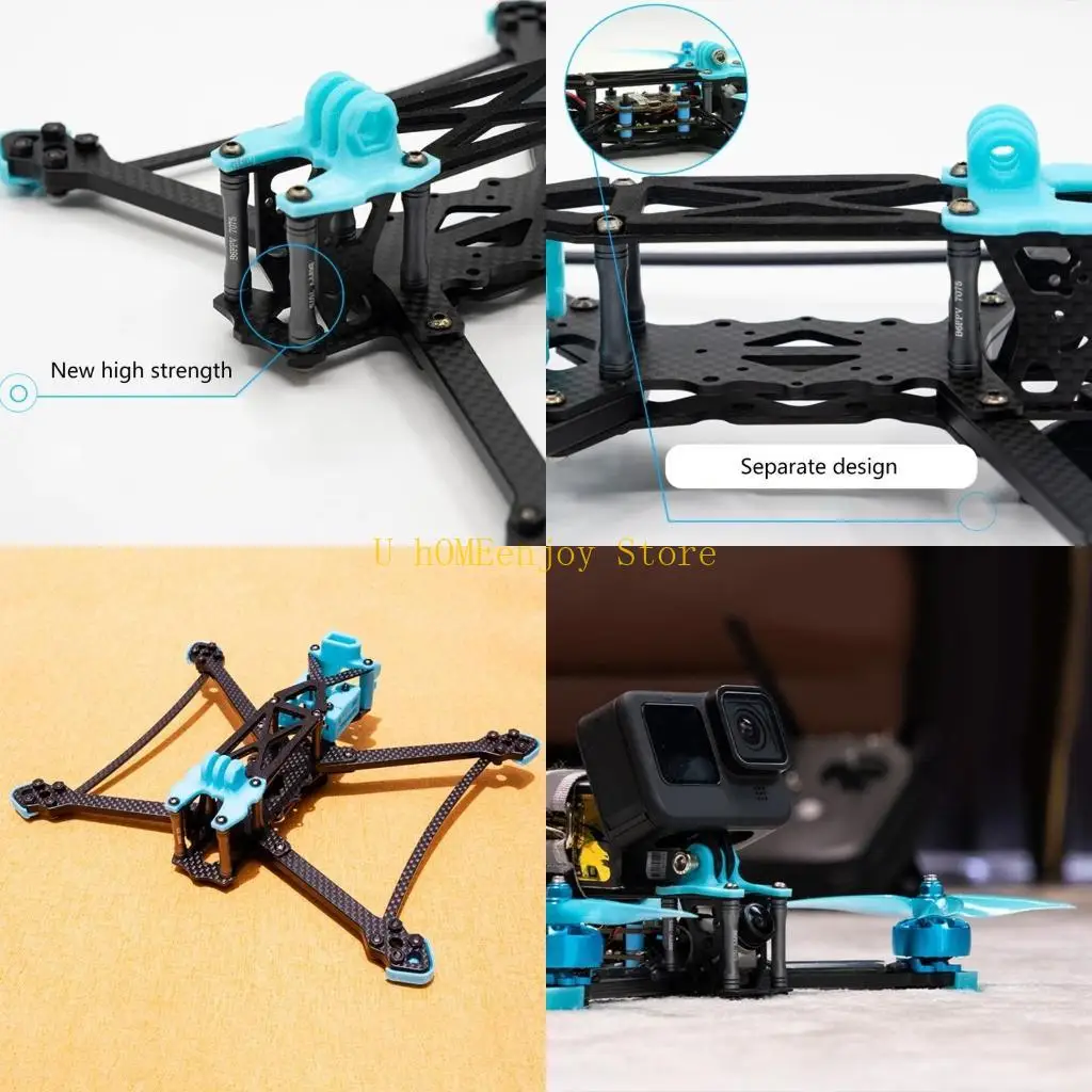 B0KF FPV Racing Flight Frame for FPV 5Inch 3 Professional Air Photography