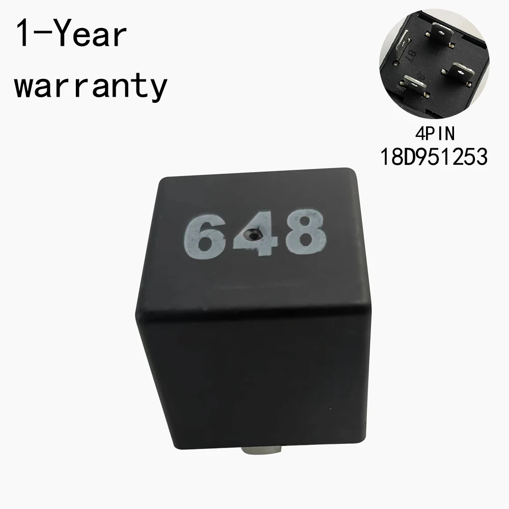 648 Relay For VW Passat Lavuda Bora C-trek Skoda Fabia 18D951253