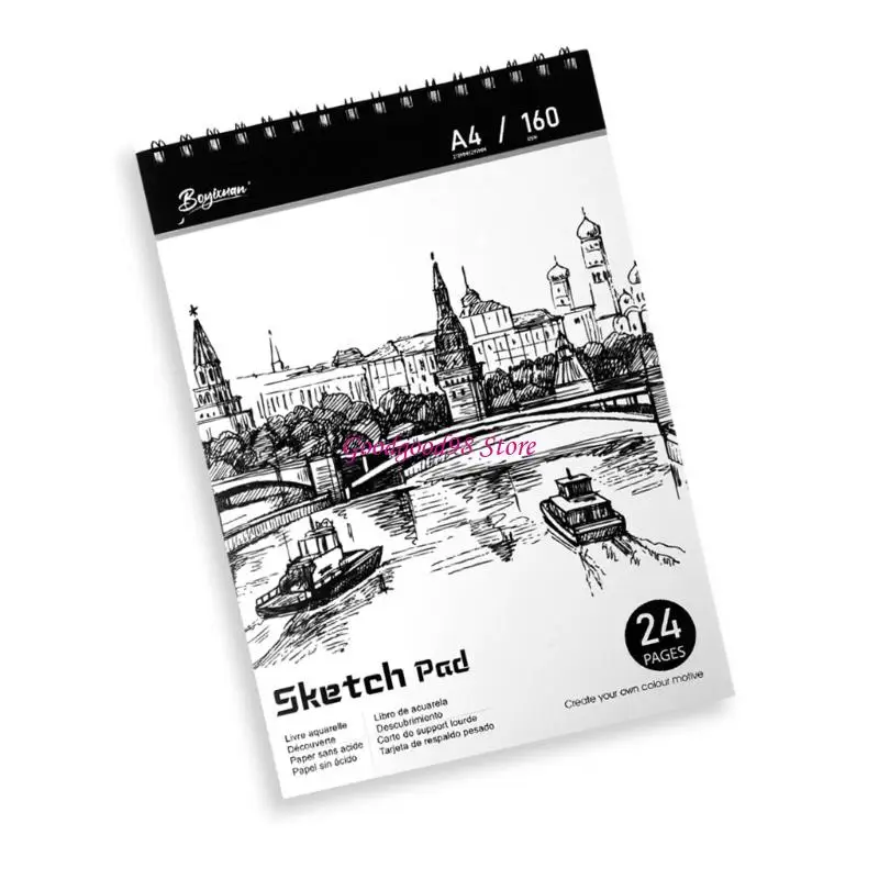 Professional With 24 Pages For Sketching Doodling Art Illustrations