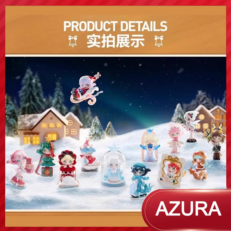 

Azura Warm Winter Christmas Series Blind Box Handmade Birthday Christmas Gifts Holiday Gifts Mystery Box Pvc Desktop Decoration