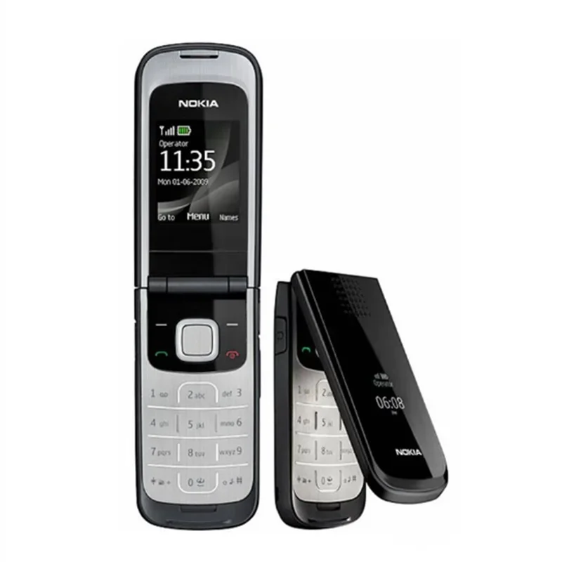 Nokia2720fold-teléfono móvil con pantalla doble de 2024 + 2,0 pulgadas, GSM, 2G, botón abatible para ancianos, novedad de 1,36