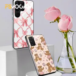 On Pointe Bear-y Ballet Case For Samsung Galaxy S25 S24 S23 S22 S21 S20 FE Plus Ultra A53 A52 A55 A35 A32 Ultra A54 A33 A34 A56