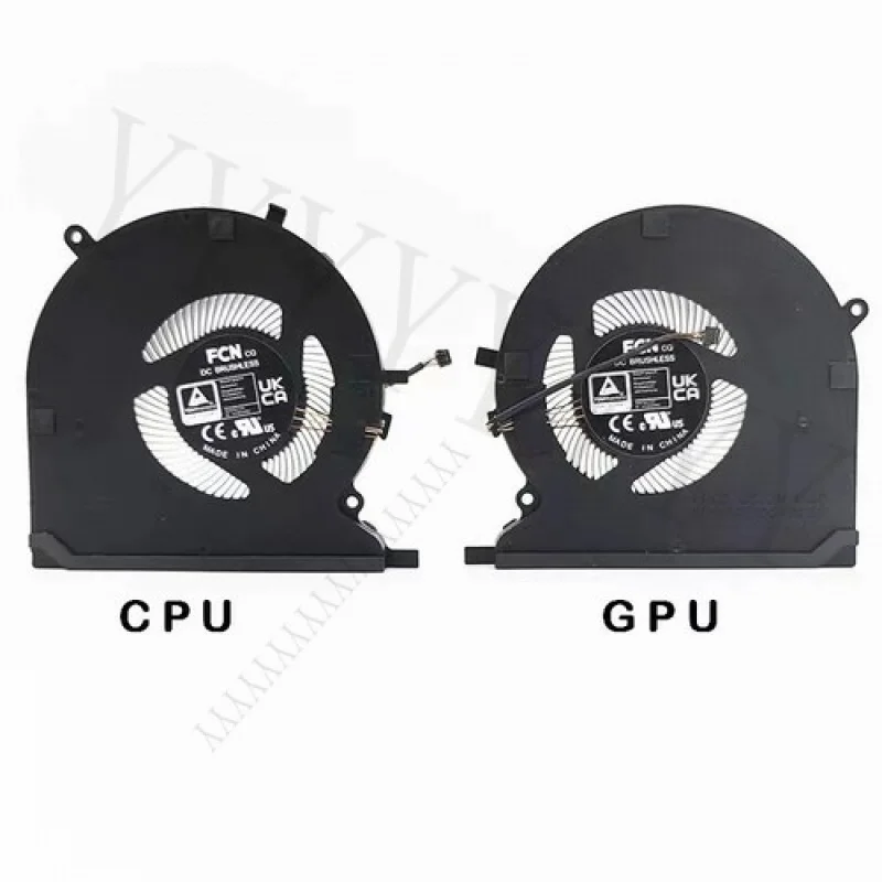 

Q+ Original for Razer Blade 14 2022 RZ09-0427 RZ09-0427NEA3 CPU+GPU COOLING FAN R+L